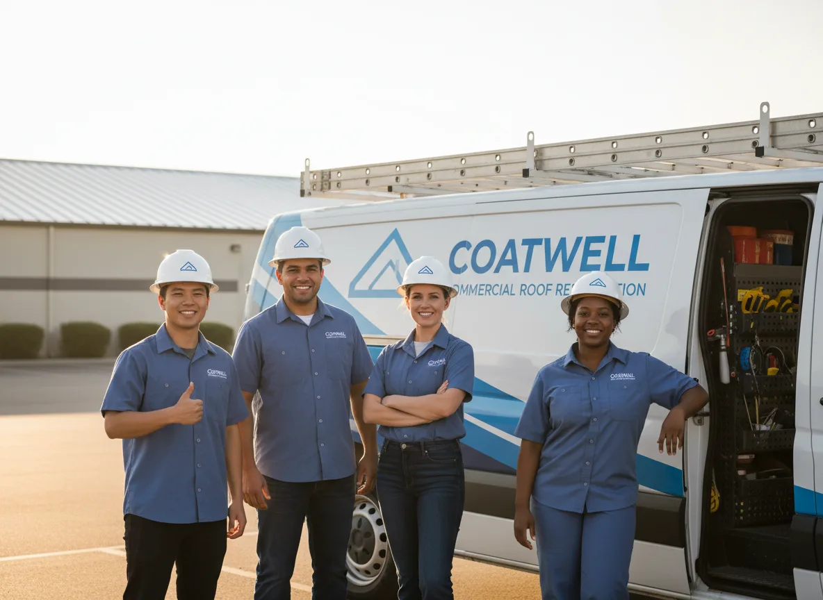 Commercial roof coating company in Cape Charles, VA